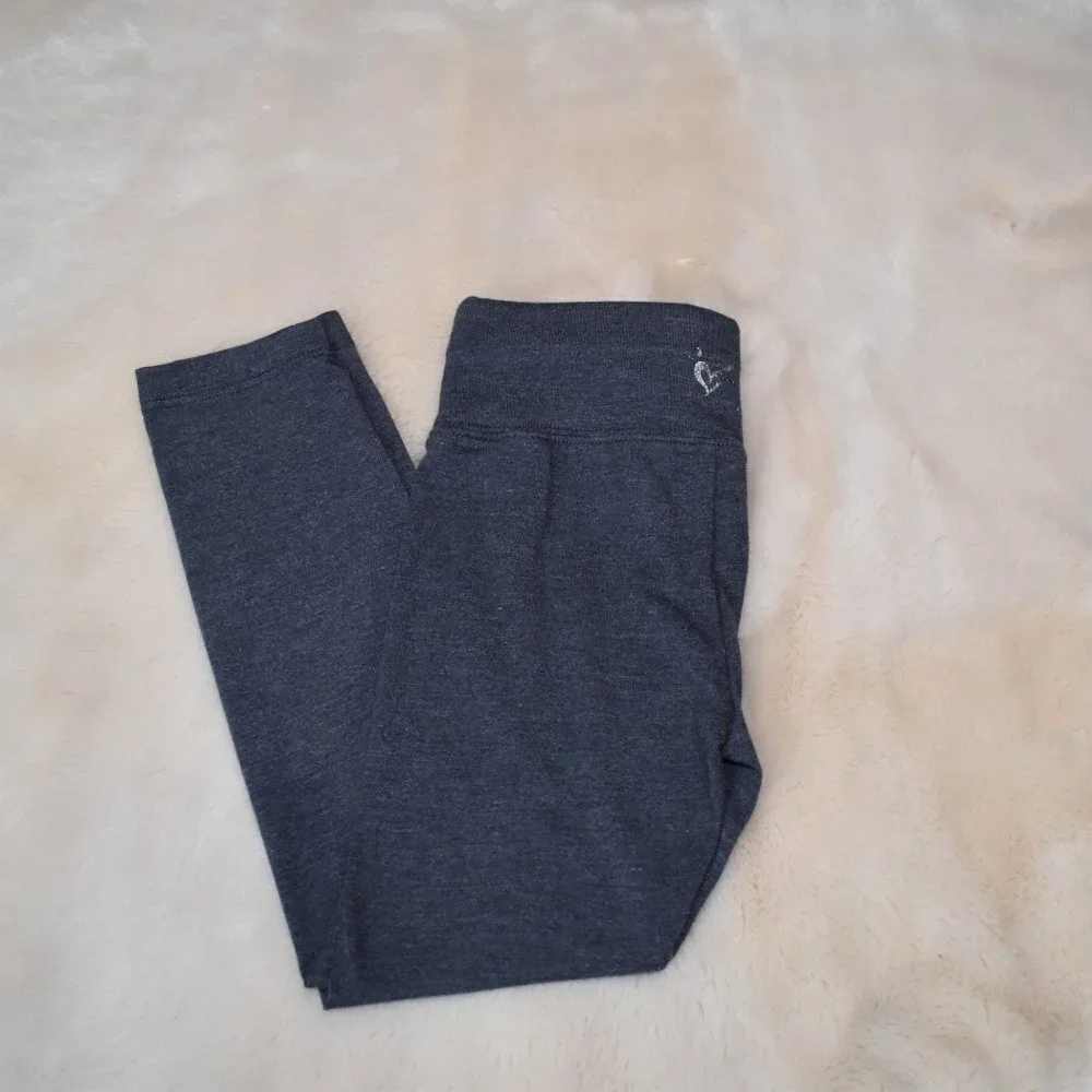 Justice Gray Leggings XS 5/6